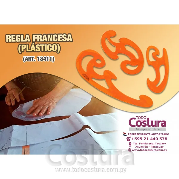REGLA FRANCESA (3 UNID.)